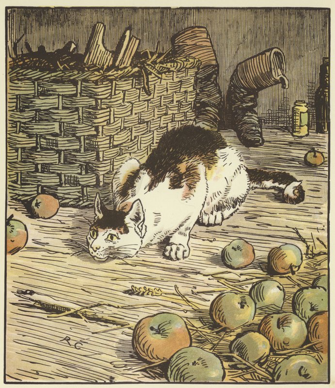 La casa che Jack costruì (litografia a colori) da Randolph Caldecott