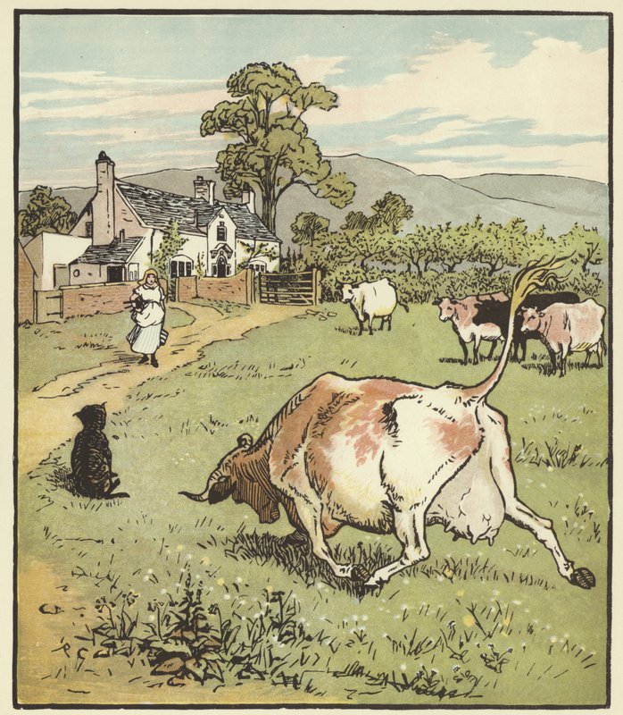 La casa che Jack costruì da Randolph Caldecott