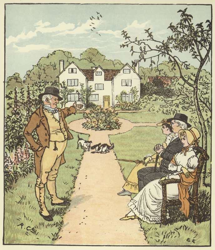 La casa che Jack costruì da Randolph Caldecott
