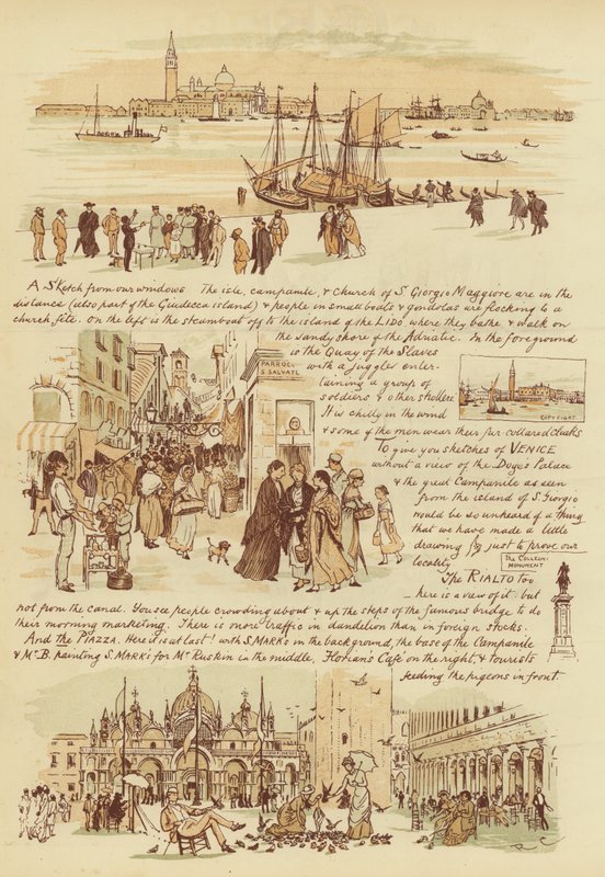 Ai nostri amici che non sono mai stati a Venezia (cromolitografia) da Randolph Caldecott