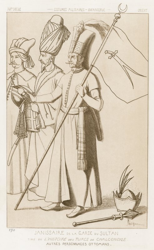 Guardia giannizzera del Sultano da Raphael Jacquemin