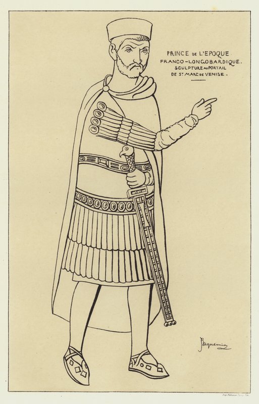 Principe franco-longobardo da Raphael Jacquemin
