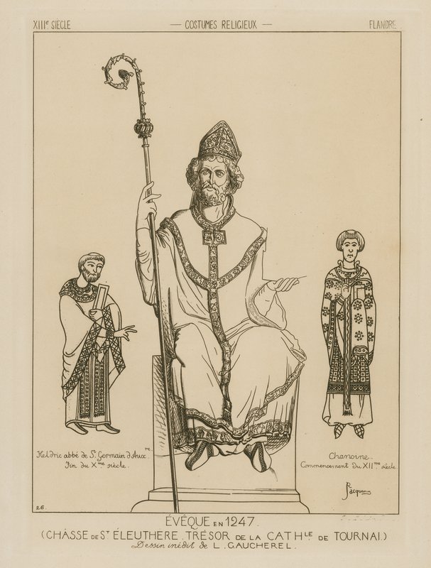 Costumi religiosi nel periodo medievale da Raphael Jacquemin