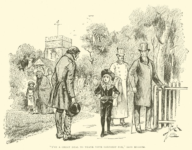 Illustrazione per Il piccolo Lord Fauntleroy da Reginald Bathurst Birch