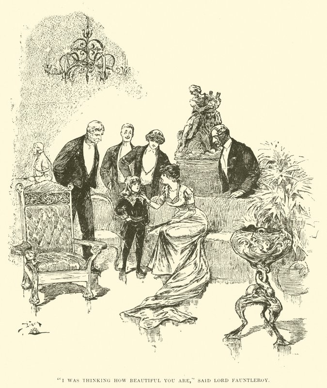 Illustrazione per Il piccolo Lord Fauntleroy da Reginald Bathurst Birch