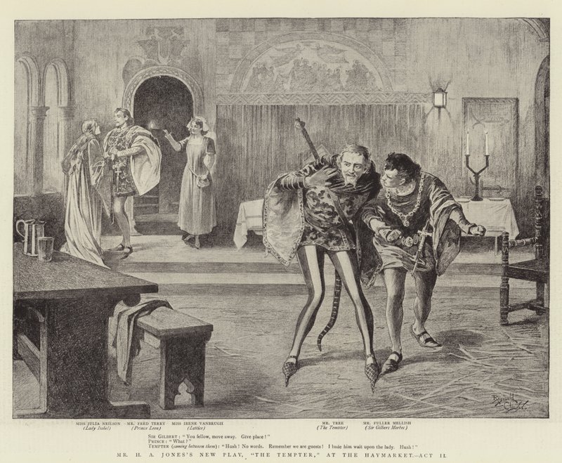 Il nuovo spettacolo di Mr H A Jones, "Il tentatore", all
