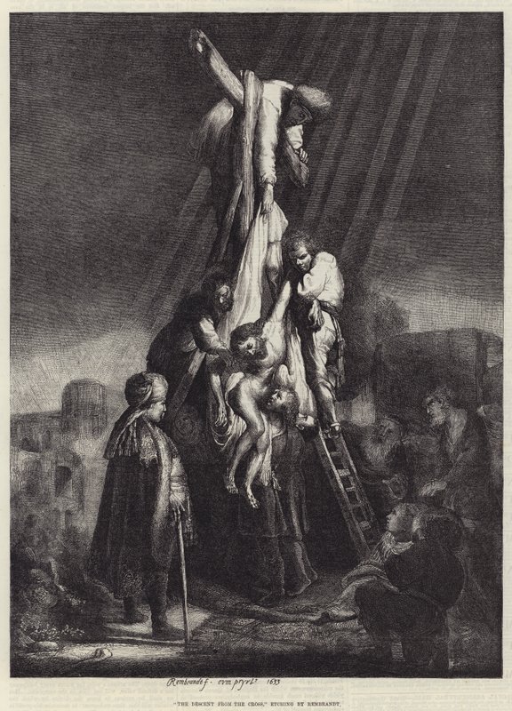 La Discesa dalla Croce da Rembrandt van Rijn