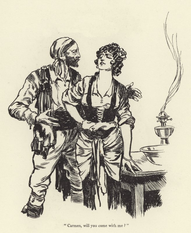 Carmen, verrai con me da René Bull