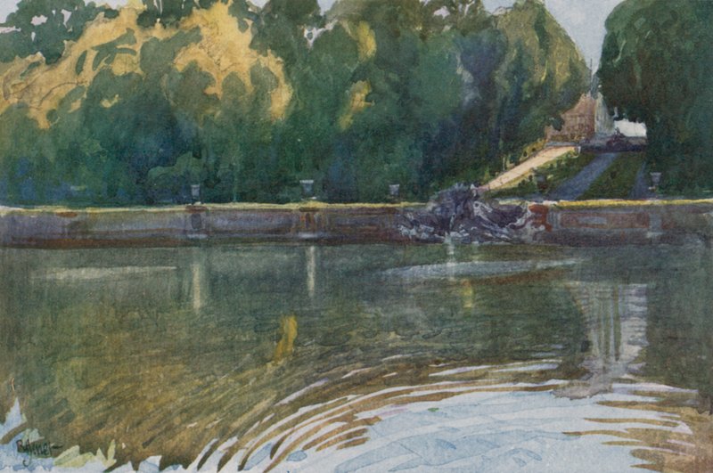 Bacino di Latona, Versailles da Rene Binet