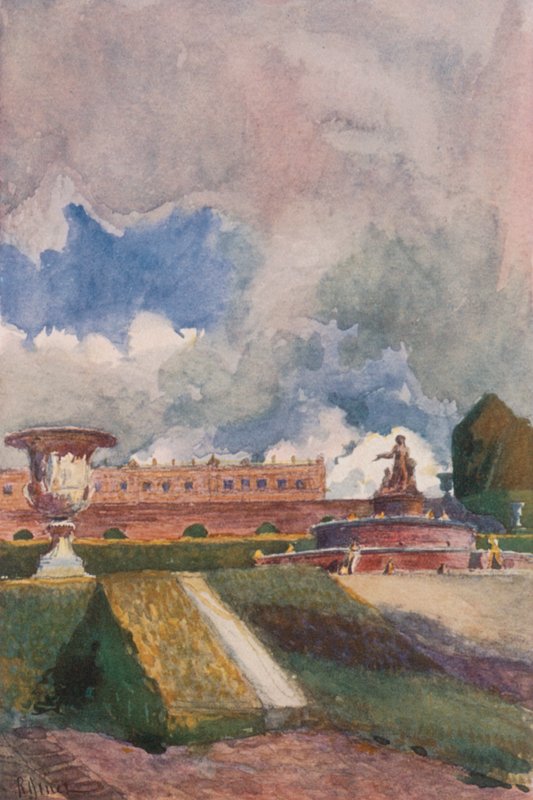 Bacino di Latona, Versailles da Rene Binet