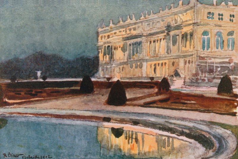 Palazzo dal Parterre Meridionale, Versailles da Rene Binet