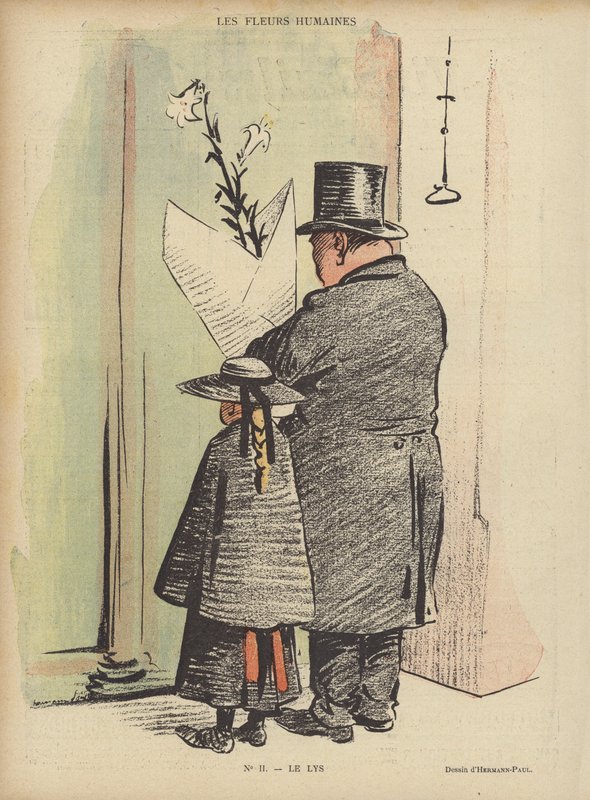 Illustrazione per Le Rire da Rene George Hermann Paul
