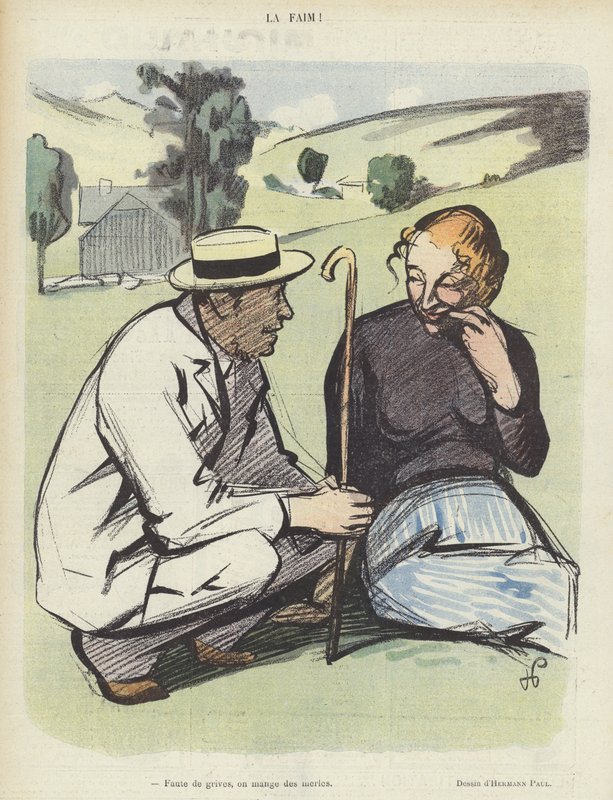 Illustrazione per Le Rire da Rene George Hermann Paul