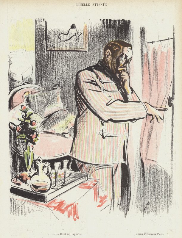 Illustrazione per Le Rire da Rene George Hermann Paul