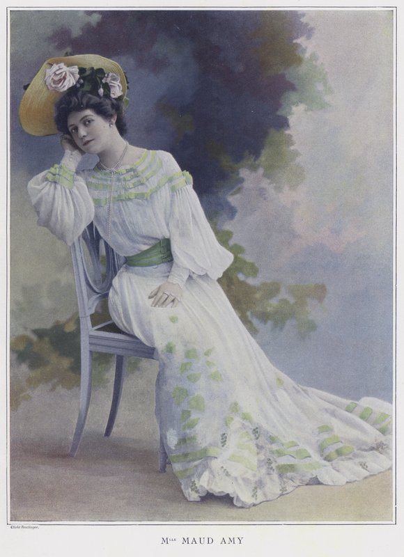 Maud Amy, attrice francese da Reutlinger Studio