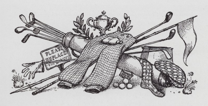 Golf (litografia) da Rex (after) Whistler