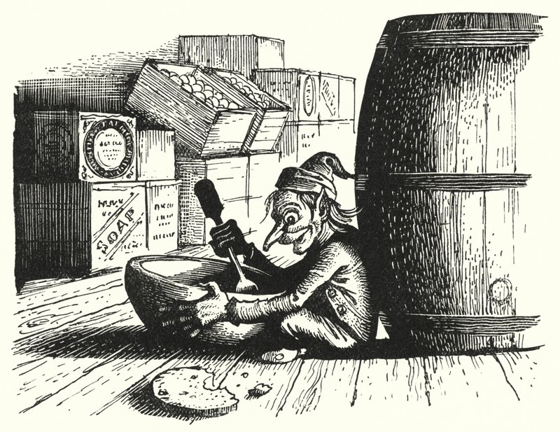 Hans Christian Andersen: Il folletto e il bottegaio da Rex (after) Whistler