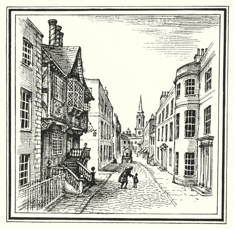 Hans Christian Andersen: La Vecchia Casa da Rex (after) Whistler