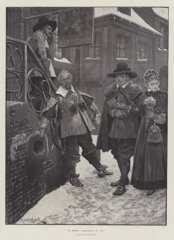 Un Buon Natale a te! da Richard Caton Woodville junior