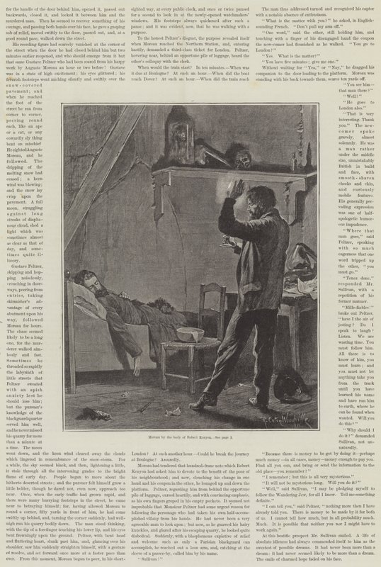 Cynic Fortune, Una Storia di un Uomo con una Coscienza, di David Christie Murray da Richard Caton Woodville junior