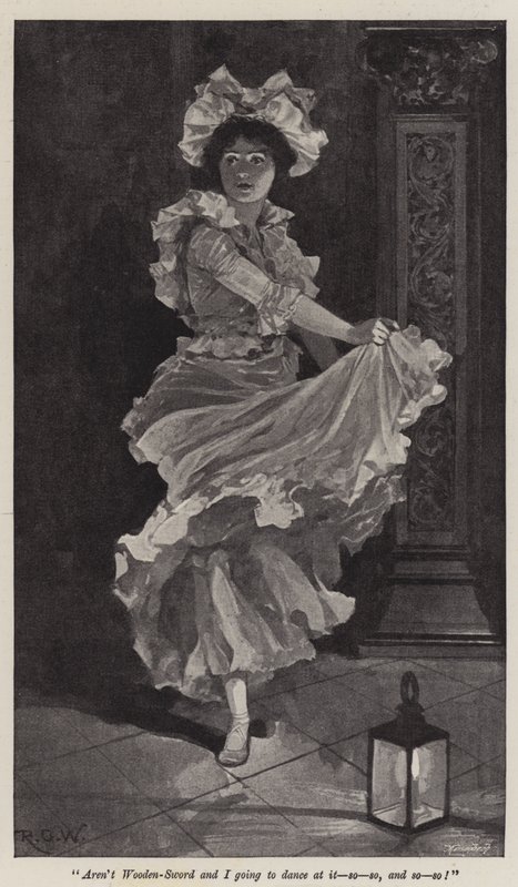Illustrazione per A Colonel of The Empire, di Emily Lawless da Richard Caton Woodville junior