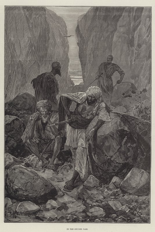 Nel passo del Khyber da Richard Caton Woodville junior