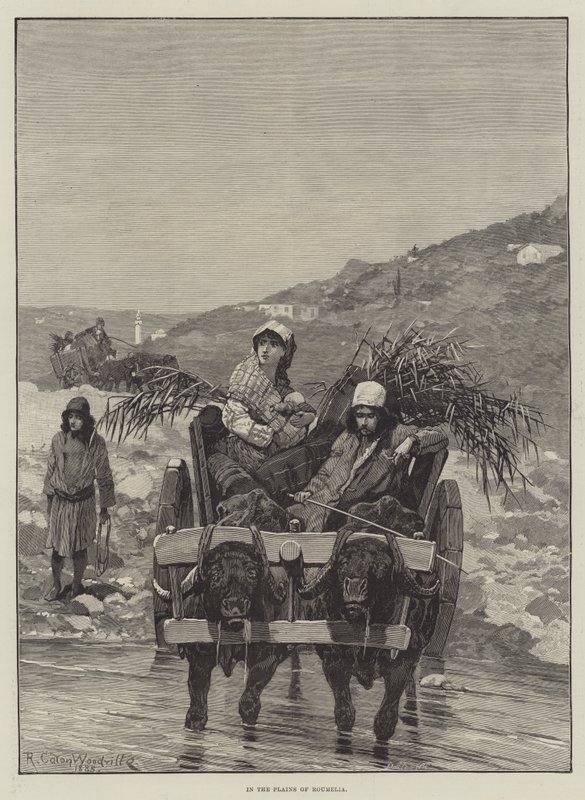 Nelle pianure della Rumelia da Richard Caton Woodville junior