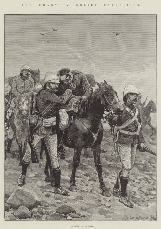 La spedizione di soccorso a Khartoum da Richard Caton Woodville junior