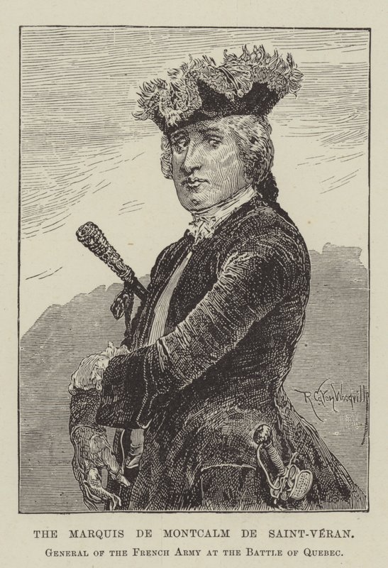 Il marchese de Montcalm de Saint-Veran, generale dell