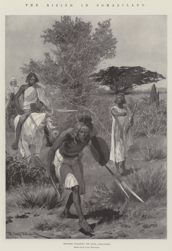 La rivolta in Somaliland da Richard Caton Woodville junior