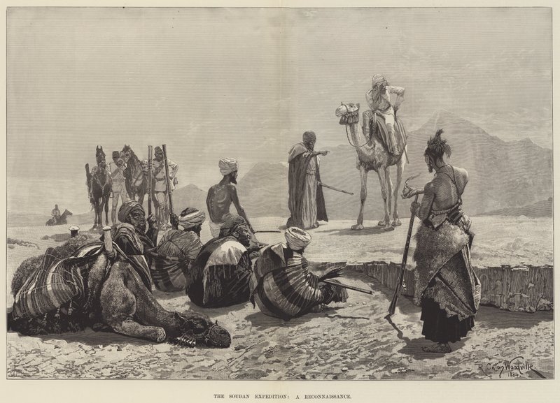 La Spedizione del Sudan, una Ricognizione da Richard Caton Woodville junior