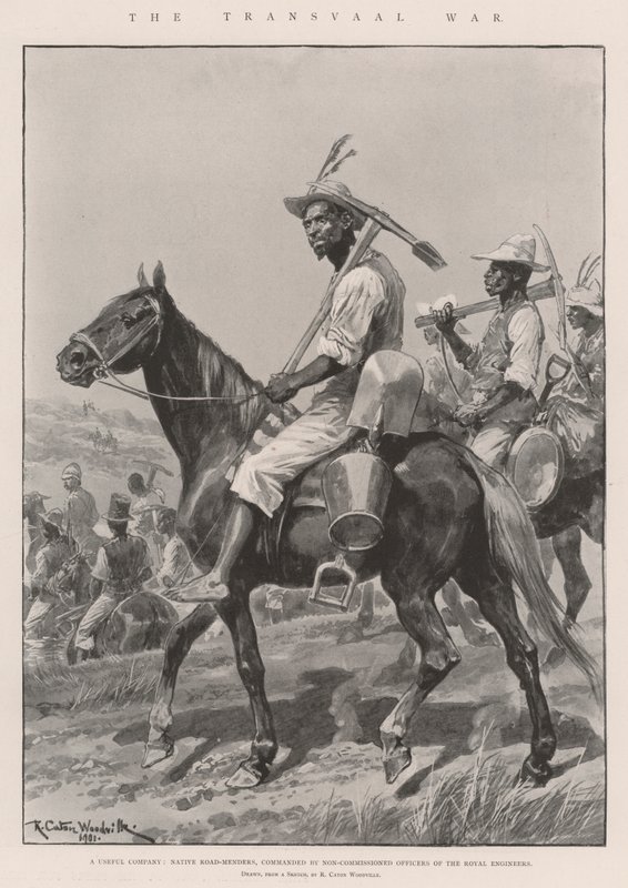 La guerra del Transvaal da Richard Caton Woodville junior