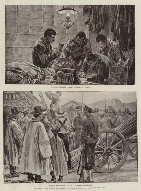 La guerra in Asia orientale da Richard Caton Woodville junior