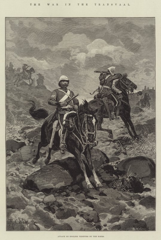 La Guerra nel Transvaal da Richard Caton Woodville junior