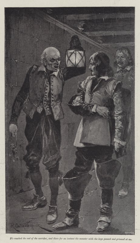 Sotto la veste rossa, di Stanley J Weyman da Richard Caton Woodville junior