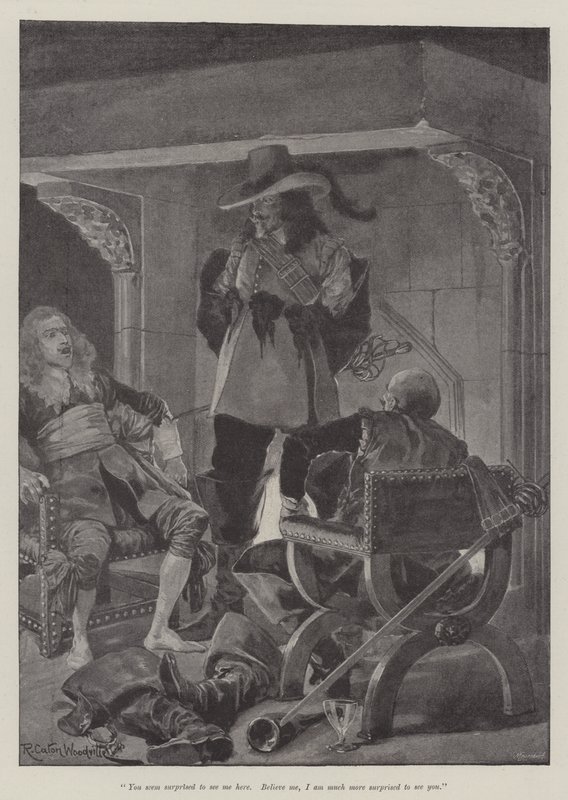 Sotto la veste rossa da Richard Caton Woodville junior