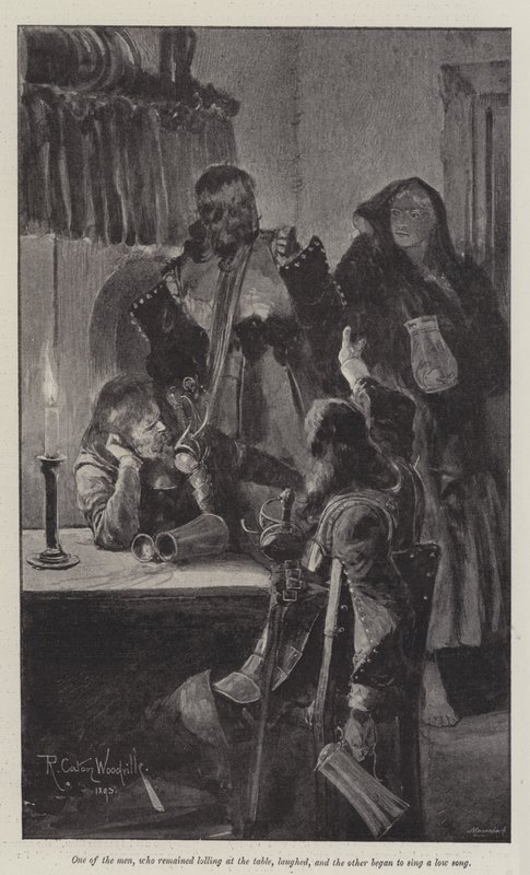 Sotto la veste rossa, di Stanley J Weyman da Richard Caton Woodville junior