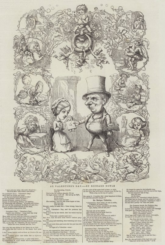 Il giorno di San Valentino da Richard Doyle