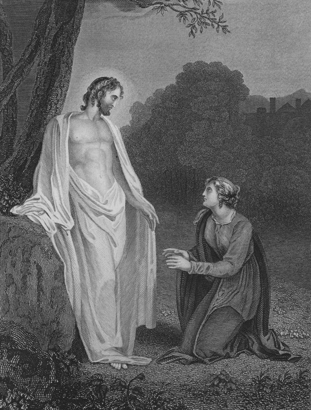 Cristo appare a Maria Maddalena da Richard after Westall