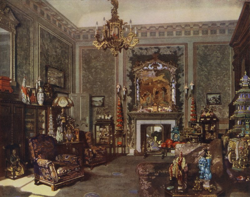 Sala Chippendale cinese della Regina Maria, Buckingham Palace, Londra da Richard (after) Jack