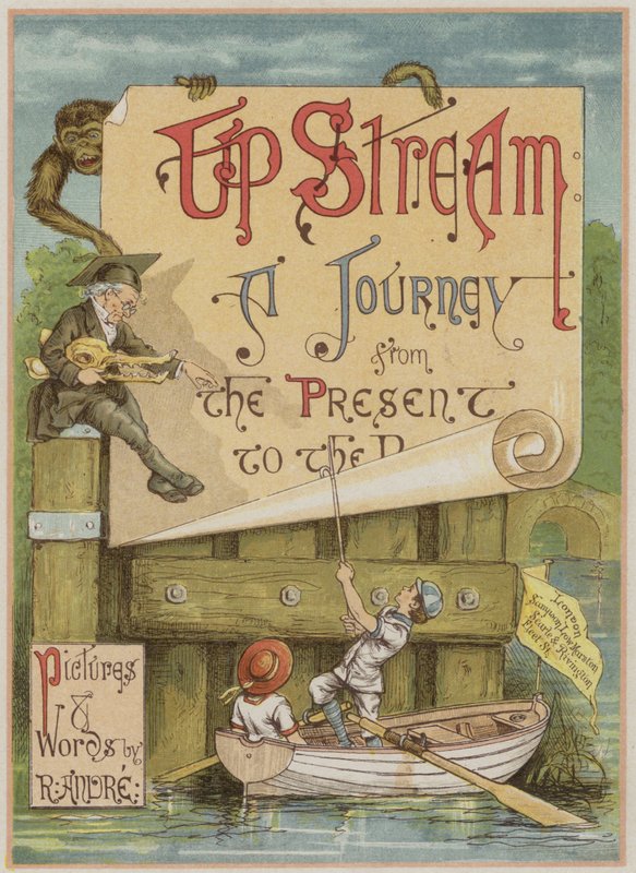 Pagina da Upstream di Richard Andre (litografia a colori) da Richard Andre