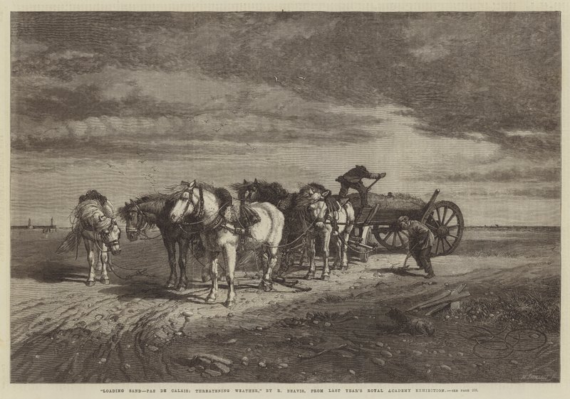 Caricamento della Sabbia-Pas de Calais, Tempo Minaccioso, dall