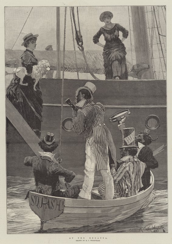 Alla regata da Richard Caton II (after) Woodville