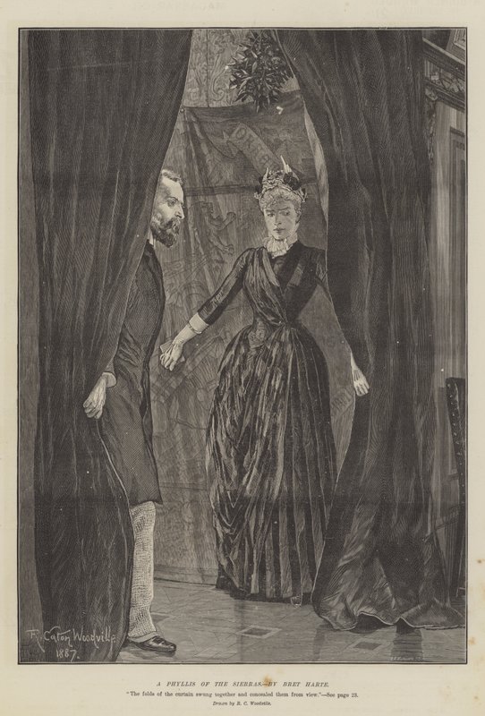 Una Phyllis delle Sierras, di Bret Harte da Richard Caton Woodville junior