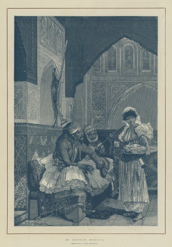 Una Morgiana albanese da Richard Caton Woodville junior