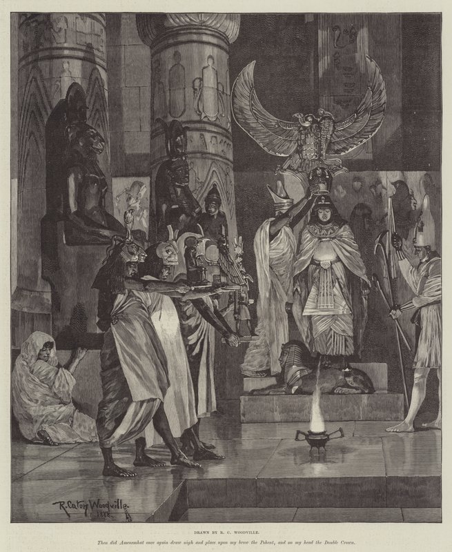 Cleopatra, di H Rider Haggard da Richard Caton Woodville junior