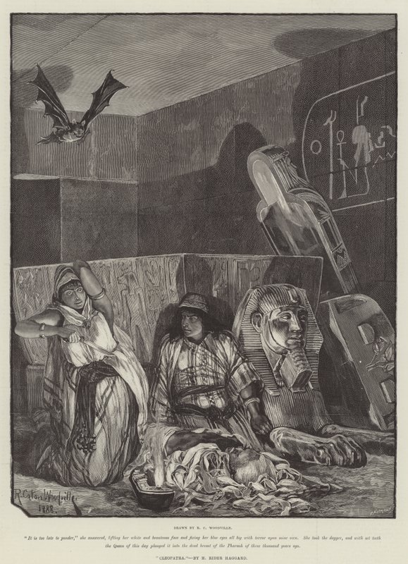 Cleopatra, di H. Rider Haggard da Richard Caton Woodville junior