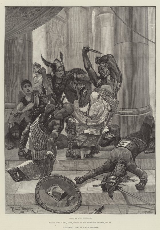Cleopatra, di H. Rider Haggard da Richard Caton Woodville junior