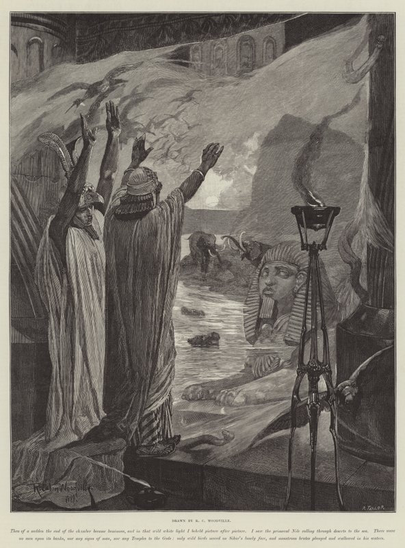 Cleopatra, di H Rider Haggard da Richard Caton Woodville junior