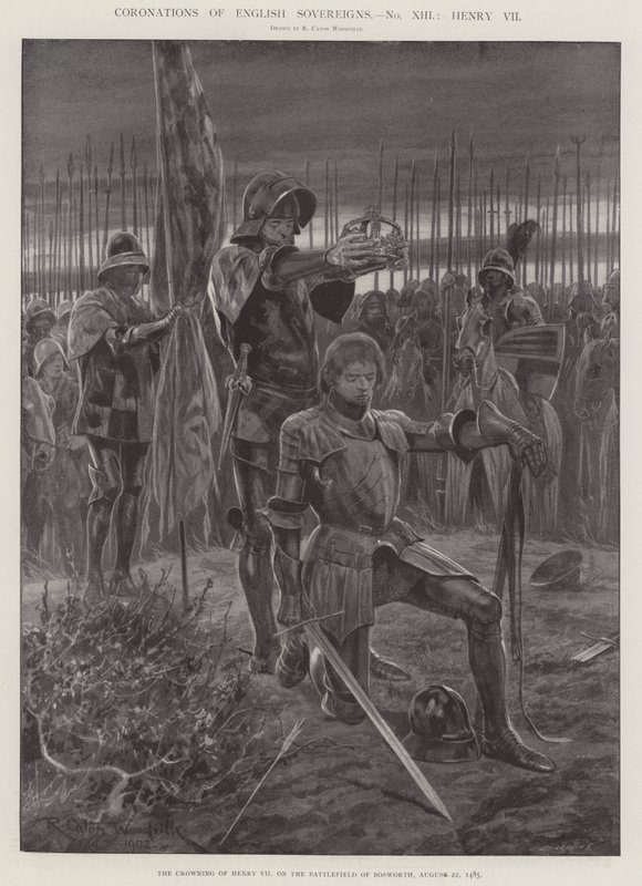 Incoronazioni dei sovrani inglesi, Enrico VII da Richard Caton Woodville junior
